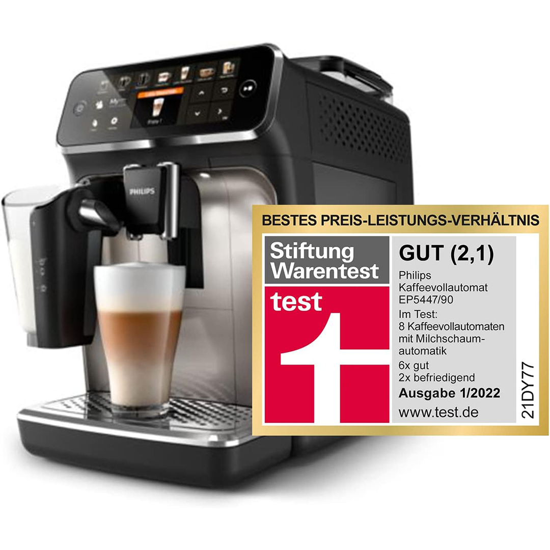 Philips 5400 Series Fully Automatic Espresso Machine - LatteGo - Online Shop