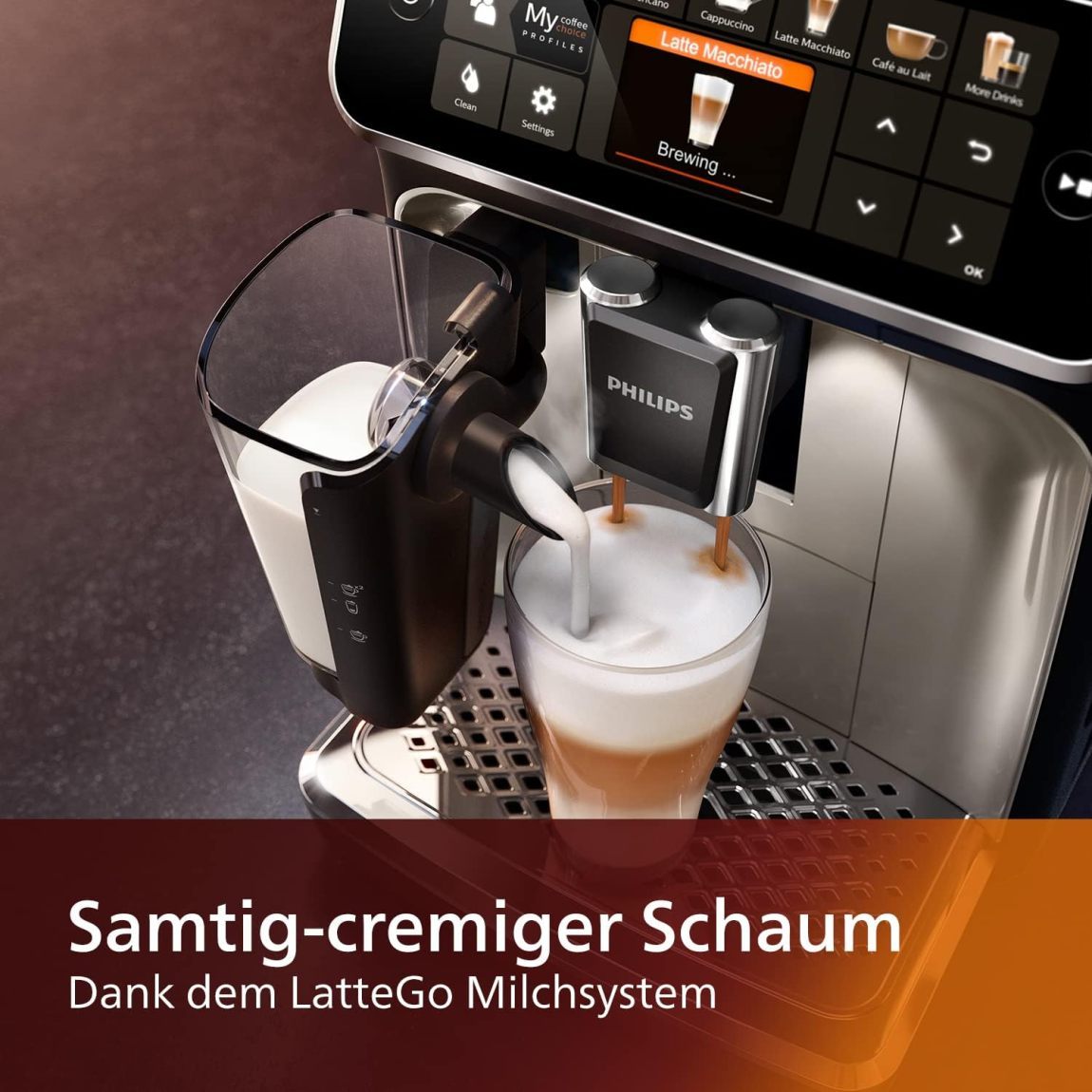Philips 5400 Series Fully Automatic Espresso Machine - LatteGo - Online Shop